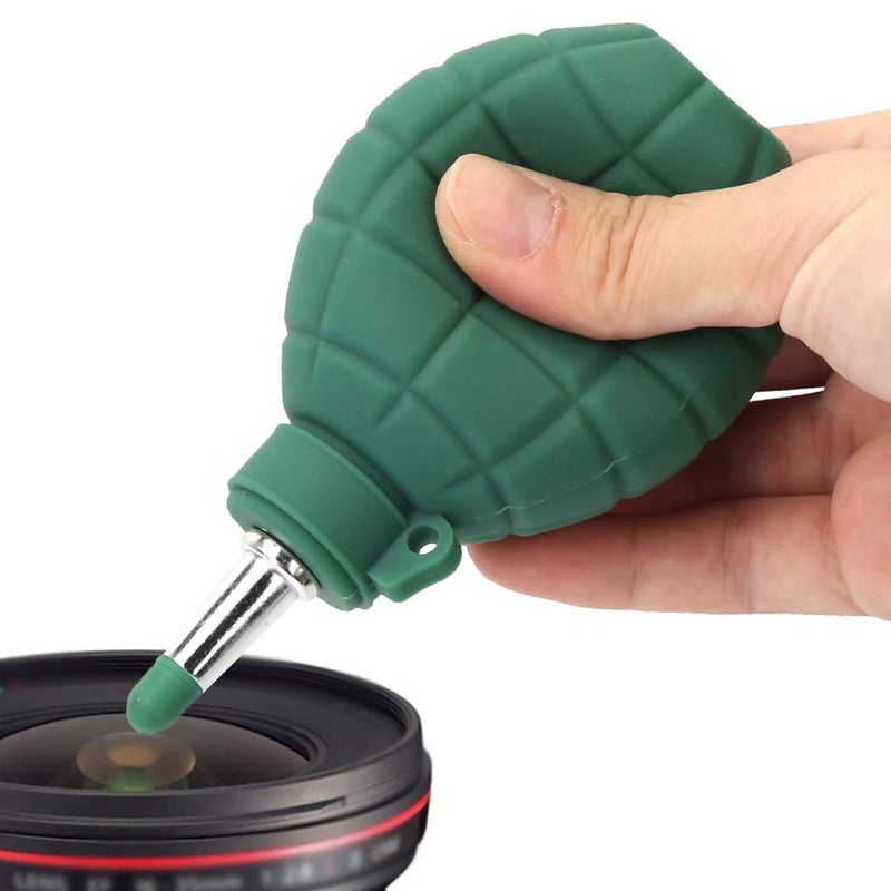 Pomya Dust Blower, Mini Dust Blower Rubber Hand Air Cleaner Pump for Keyboard One-Way Air Valve, Rubber Materials Suitable for Cleaning Lens (Big) - Image 4